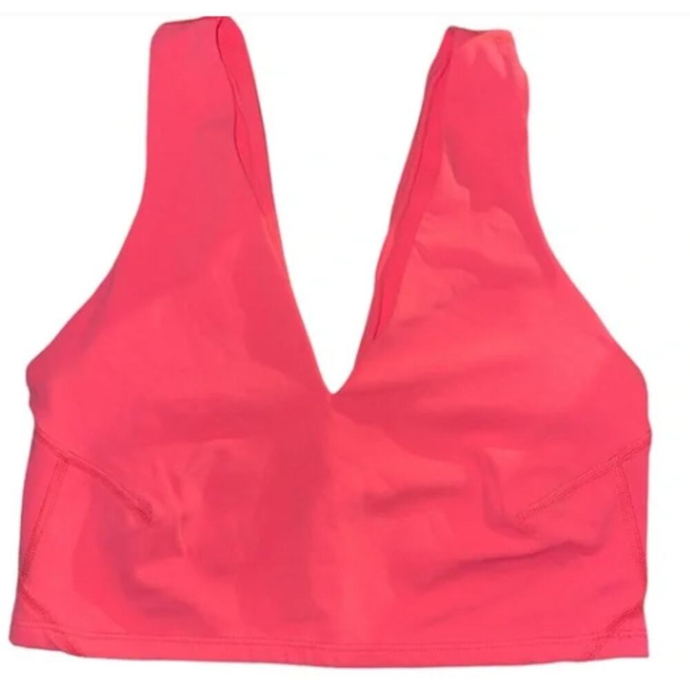 $68 MSRP - Free People Never Better Crop Tank Hot Pink - Sz S - NWOT